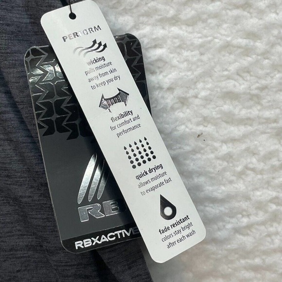 RBX Shirt Mens Medium Gray Xtrain Performance Classiccore Outdoor Basic Normcore - Picture 9 of 13